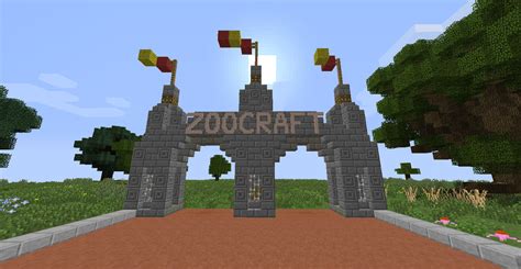 Zoocraft Main Entrance By Profdanb On Deviantart