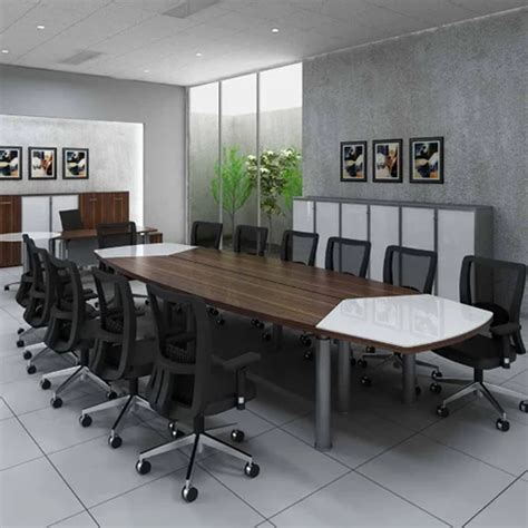 Modular Office Conference Table Wooden Conference Table With Dual