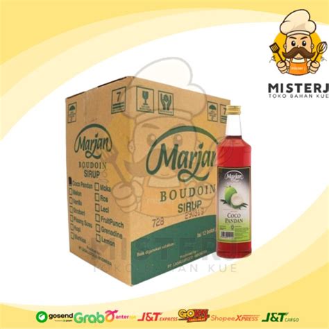 Jual Sirup Marjan All Varian Rasa Dus Karton Pcs Tidak