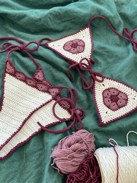 Best Crochet With Me Beautiful Sunburst Granny Granny Bralette Flower Bikini Top Janes