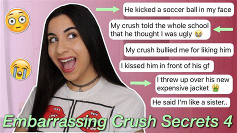 Revealing Your Embarrassing Crush Stories 4 Yikes Just Sharon Youtube