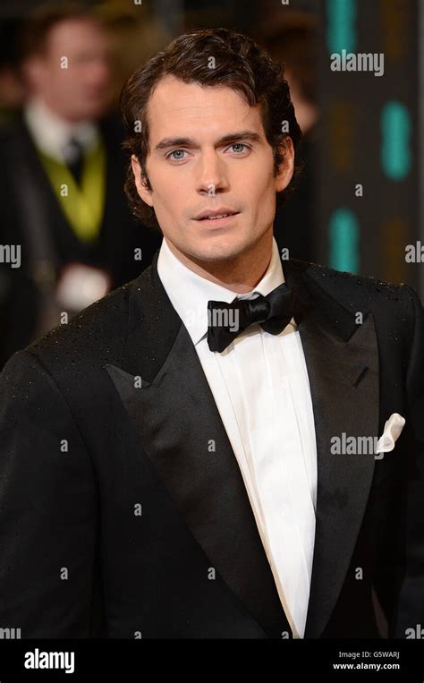 Henry Cavill Arriving For The 2013 British Academy Film Awards At The