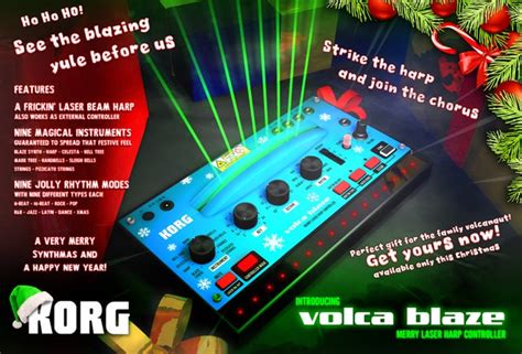 Fantasy Volca Fan Art - part 11 - Volca Blaze - Merry Christmas! : r/volcas