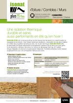 Isolant Thermo Acoustique Plus Flex Isonat En Fibre De Bois