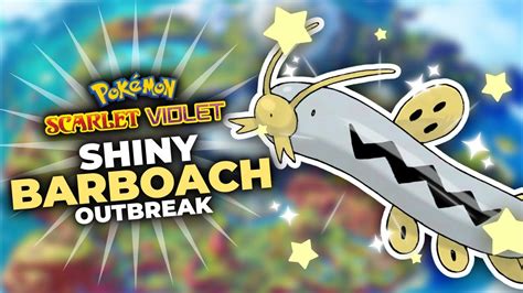 Shiny Barboach In An Outbreak In Pokemon Scarlet Violet Youtube