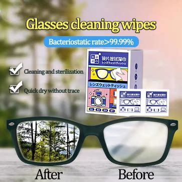 Japan Pcs Disposable Eyeglasses Cloth Lens Cleaning Cloth Anti Fog