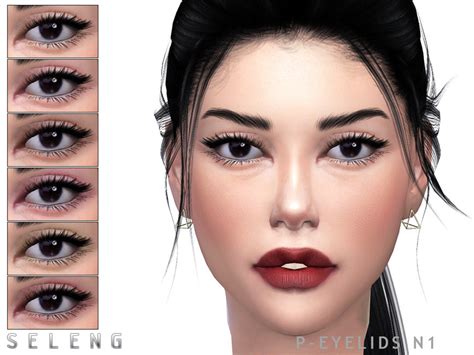 P Eyelids N1 By Seleng Created For The Sims 4 Emily Cc Finds