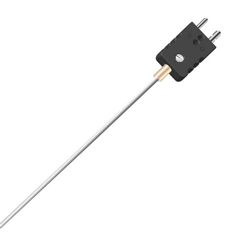 Mantelthermoelement Typ J 2 0mm Fe CuNi Mit Standardstecker