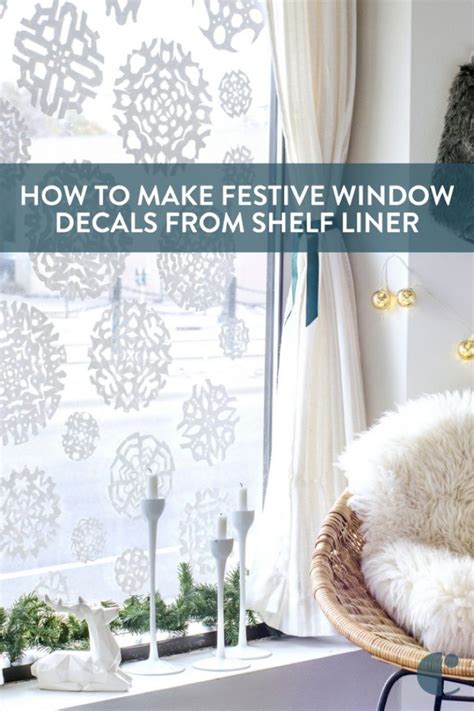 How To Make Snowflake Window Decals