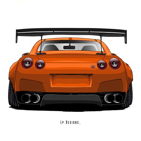 Nissan GT-R R35 on Behance