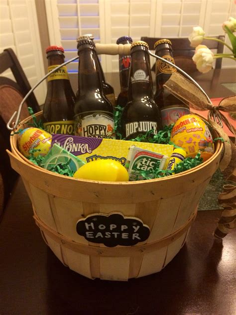 Adult Easter Basket Hoppy Easter Basket Filled With Hoppy Craft Beers