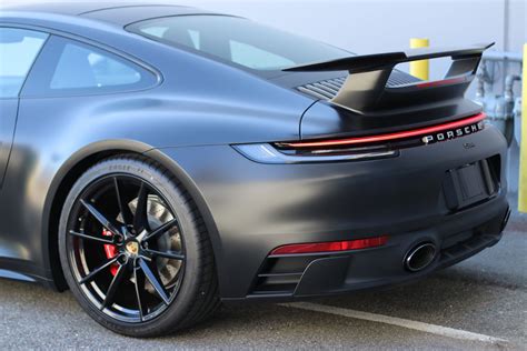 Carbon Fiber Car Wrap Porsche 911 Vancouver