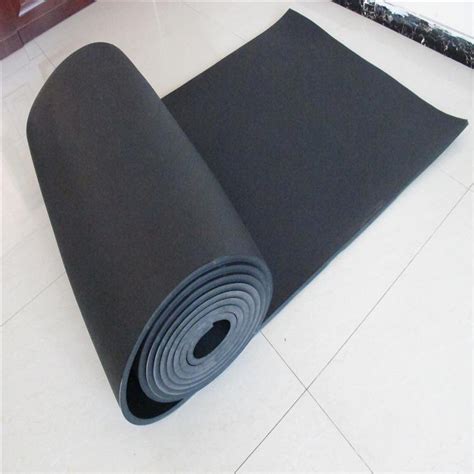 Nbr Acoustic Foam Mm Closed Cell Black Nitrile Rubber Pvc Foam Rubber