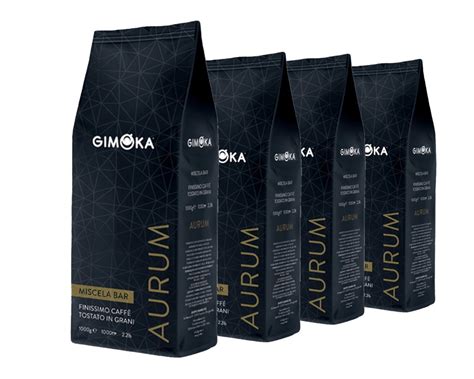 4x Kawa Ziarnista GIMOKA HORECA AURUM 1 Kg Gimoka Sklep EMPIK