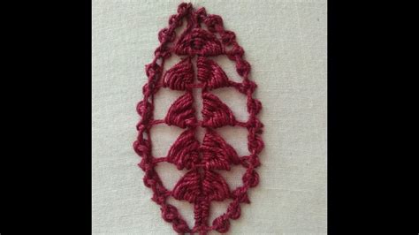 Hand Embroidery Spider Web Stitch By EASY LEARNING BY ATIB YouTube