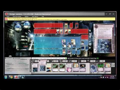 Android Netrunner Hb Glacier Vs Kate Siphon Octgn Youtube