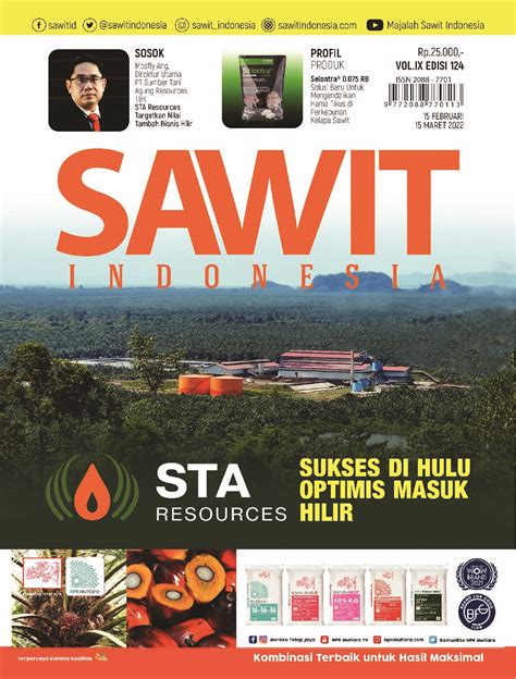 Majalah Sawit Indonesia Edisi Maret Februari Kantor