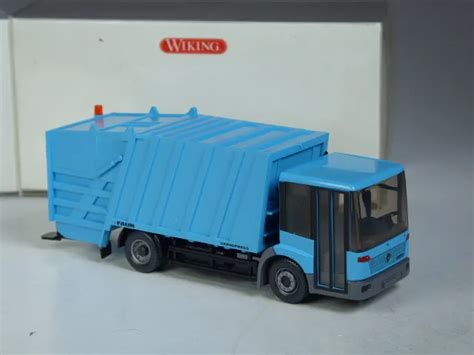 Ape Wiking Mb Econic Faun Pressm Llwagen Hellblau In Ovp