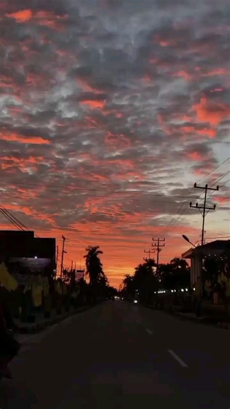 Mentahan Video Di Fotografi Perjalanan Gambar Alam Estetika Langit