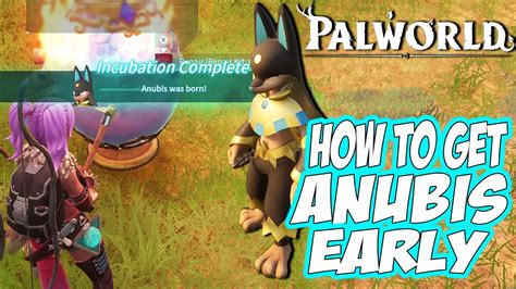 Palworld How To Get Anubis Early Breed Farm Youtube