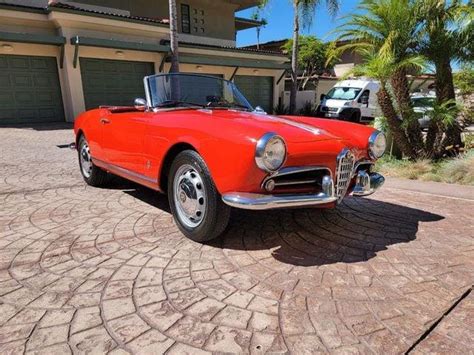 Alfa Romeo Giulietta Spider For Sale Classiccars Cc