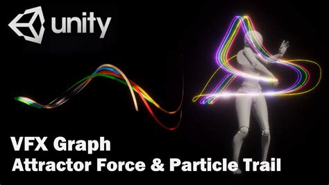 Unity Vfx Graph：attractor Force And Particle Trail Line Effect Youtube