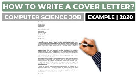 How To Write A Cover Letter For A Job In Computer Science Example