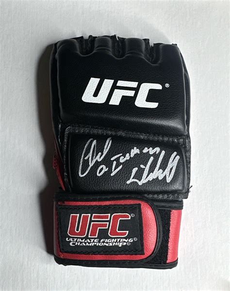 Chuck Liddell Signed Lh Ufc Glove Iceman Psa Am Ebay