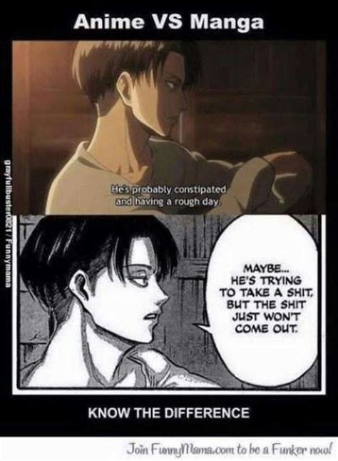 Attack On Titan Funny Levi Anime Lustig Lustig Anime Bilder Anime