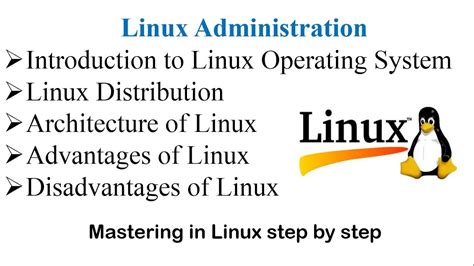 Introduction To Linux Operating System Distributions Architecture