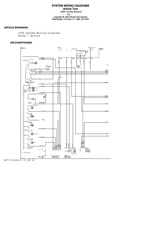 2009 Honda Accord Wiring Diagram Wiring Diagram