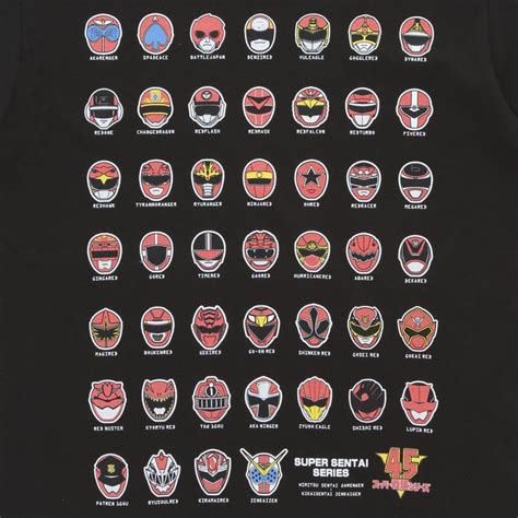 Super Sentai 45th Anniversary Shirt