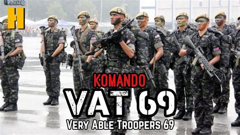 KOMANDO VAT 69POLIS DIRAJA MALAYSIA MENYALA YouTube