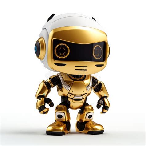 Eye Catching Gold Robot With High Speed Sync And Bold Dynamic Style
