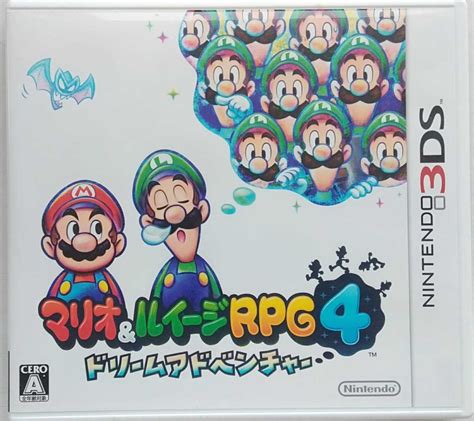 ヤフオク 任天堂3dsソフト マリオ＆ルイージrpg4ドリーム