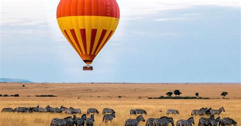 Safari de 4 días por el Masai Mara combinado con un paseo en globo