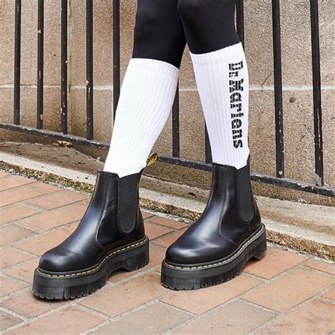 Dr Martens Platform Chelsea Boot Black Journeyscanada