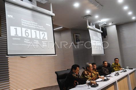 Capaian Kinerja KPK 2023 ANTARA Foto