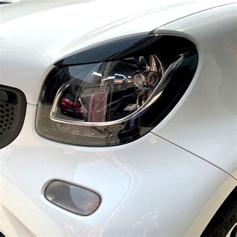 X Sourcils De Phares Adaptable Sur Smart Fortwo C Partir De