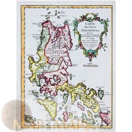 Carte Des Isles Philippines Antique Map Bellin 1752 MapandMaps