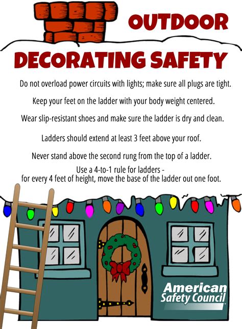 Outdoor Holiday Decorating Safety American Safety Council Blog