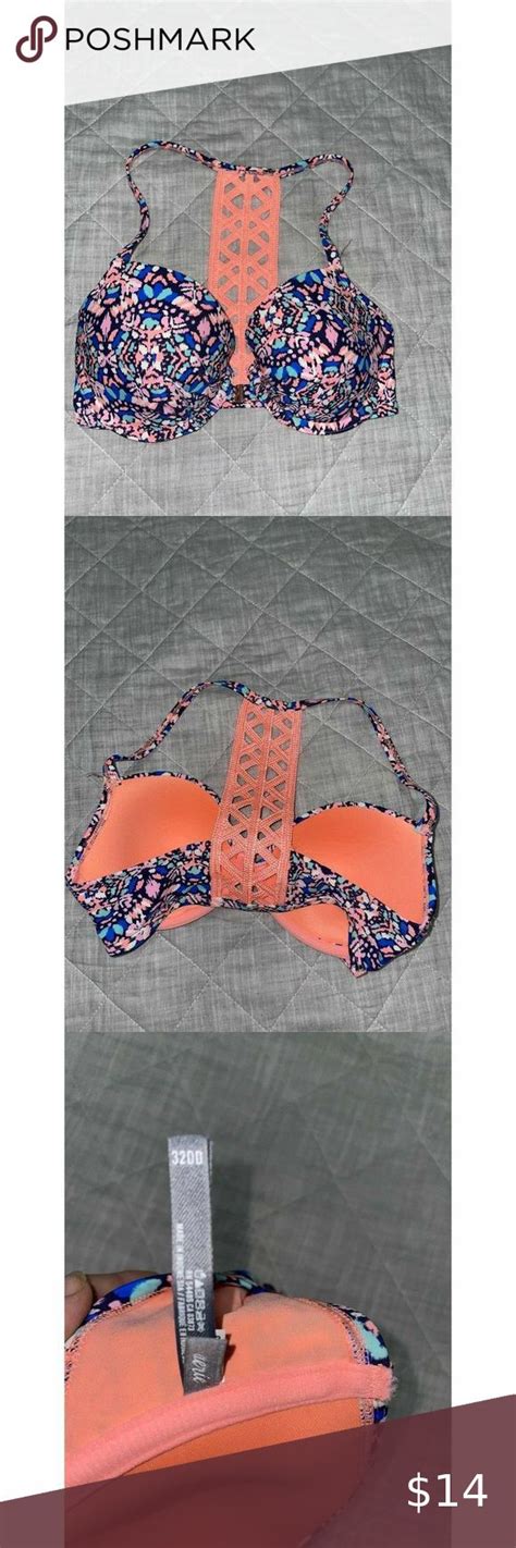 Aerie Bikini Top Peach Blue Dd Plus Fashion Fashion Tips Fashion