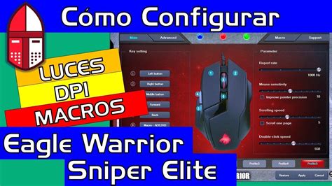 C Mo Configurar Un Mouse Gamer Eagle Warrior Mundowin