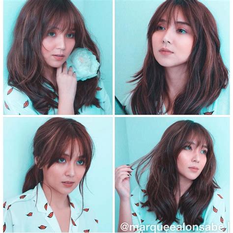 Curtain Bangs Kathryn Bernardo - FASHIONABLE