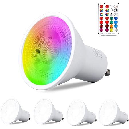 Mobri Gu Led Bulbs W Colour Changing Spot Light Bulb Dimmable Via