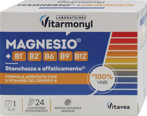 Vitarmonyl Magnesio Vitamine B B B Pz Acquisti Online Sempre