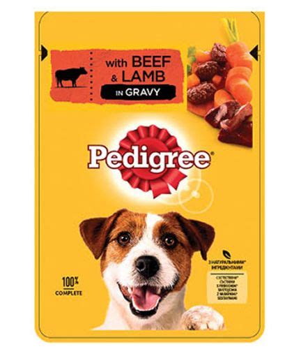 Petwise Pedigree Pouch Adult Beef And Lamb In Gravy 100g