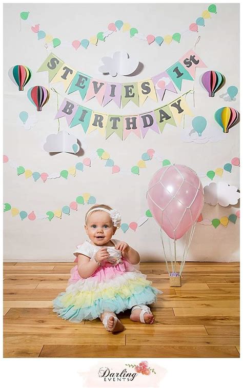 Hot Air Balloon Birthday Up Up And Away Catch My Party