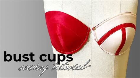 How To Make Bust Cups For Bustier Pt 1 Bra Cups From Scratch