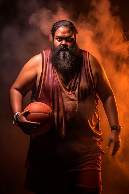 Retrato De Um Jogador De Basquete Foto Gr Tis